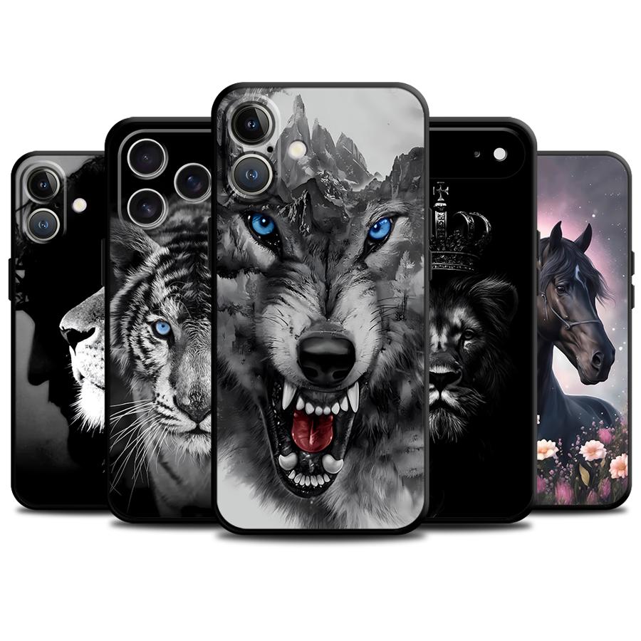 Phone Cases Online - Animal Tiger Lion Funda Phone Cover