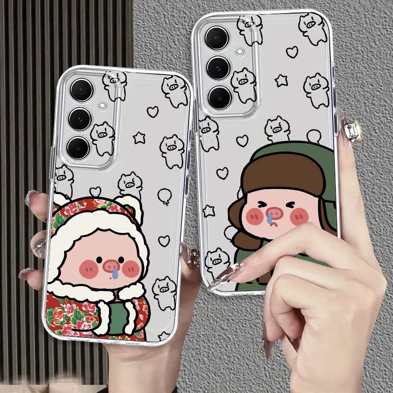 Cute Anime Case - Cute Pig Anime Art Phone Case