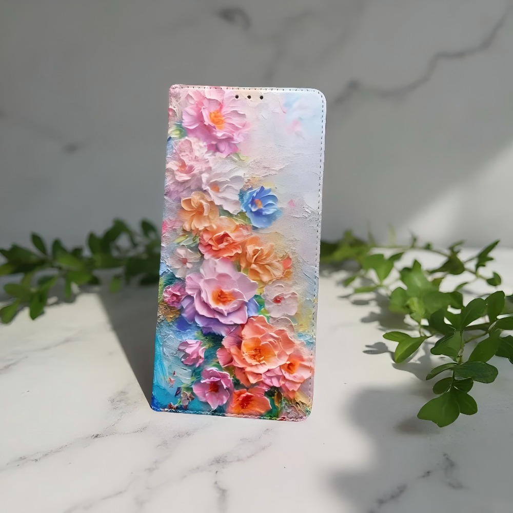 Phone Cases Galaxy S26 Ultra - Painted Magnetic Flip Leather Wallet Case
