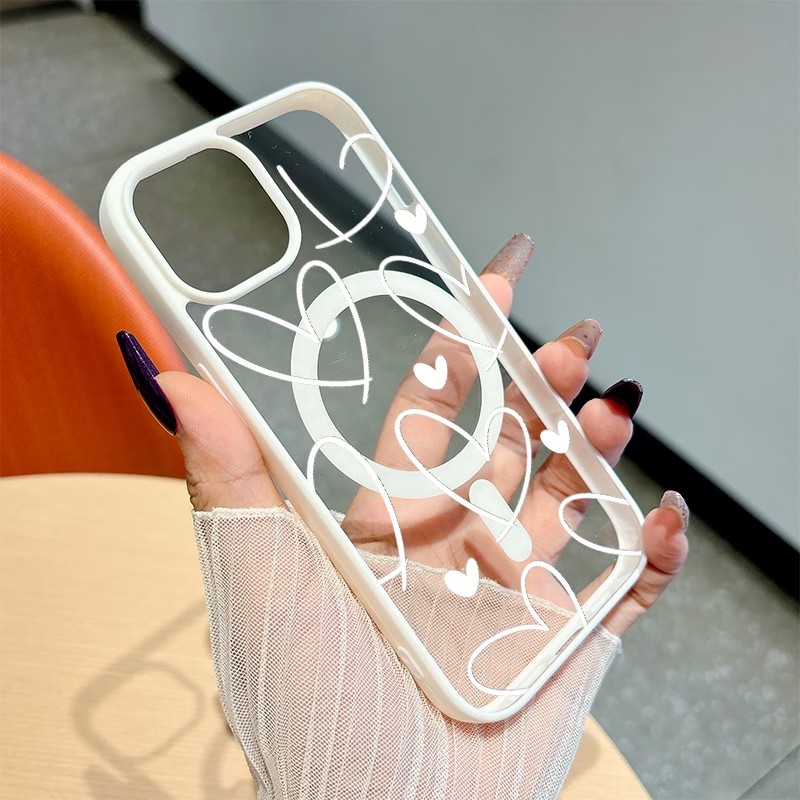 Phone Cases Magsafe - PC+TPU Shockproof Phone Case For iPhone