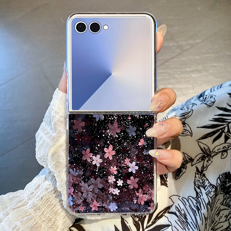 Phone Cases Z Flip 5 - Cherry Blossom Phone Case For Samsung