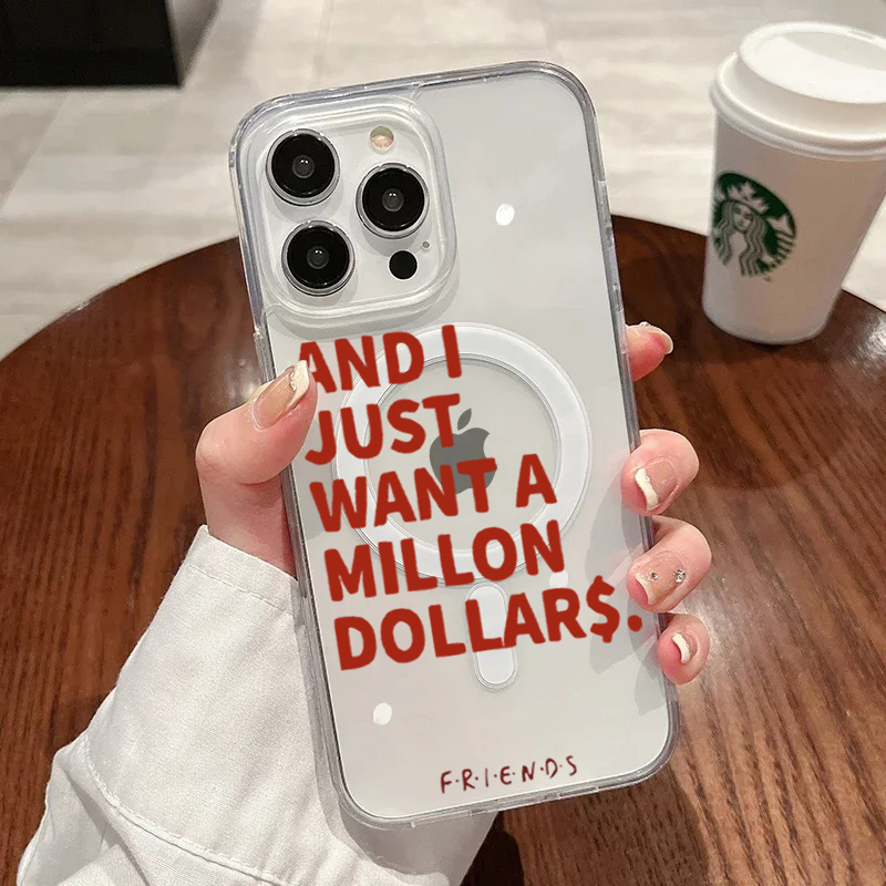 Phone Cases Magsafe - Fashion Abstract Quotes Case For iPhone