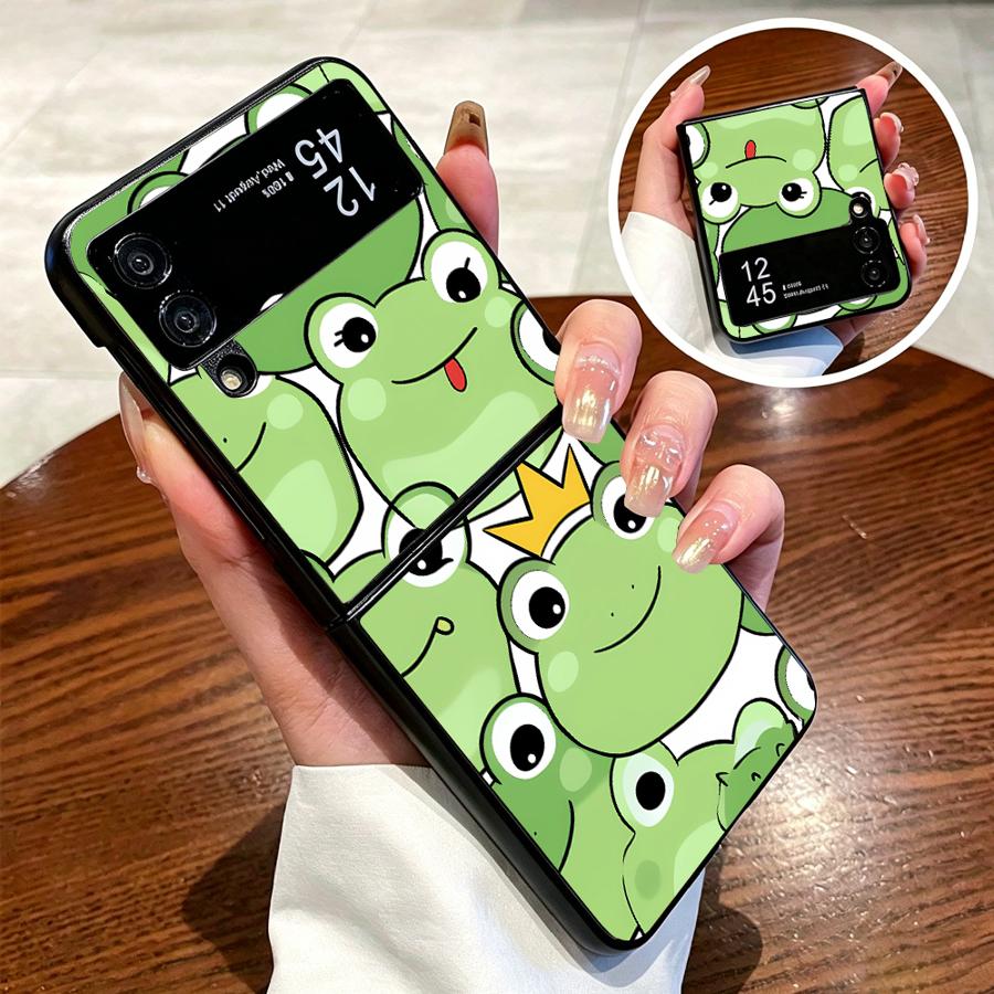 Full Cover Frog Design Phone C - Phone Cases Z Flip 5 评论和价格