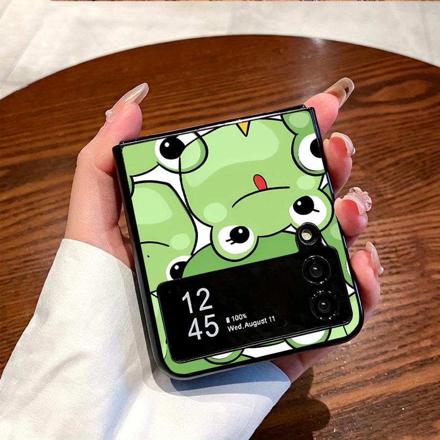 Full Cover Frog Design Phone C - Phone Cases Z Flip 5 评论和价格