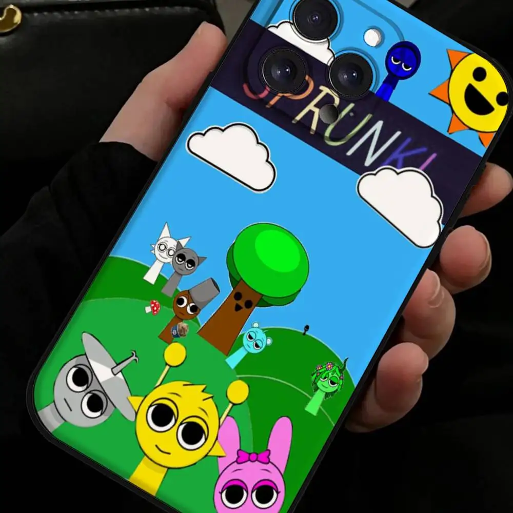 Funny Cartoon Sprunki Phone Ca - Phone Cases Quirky 评论和价格