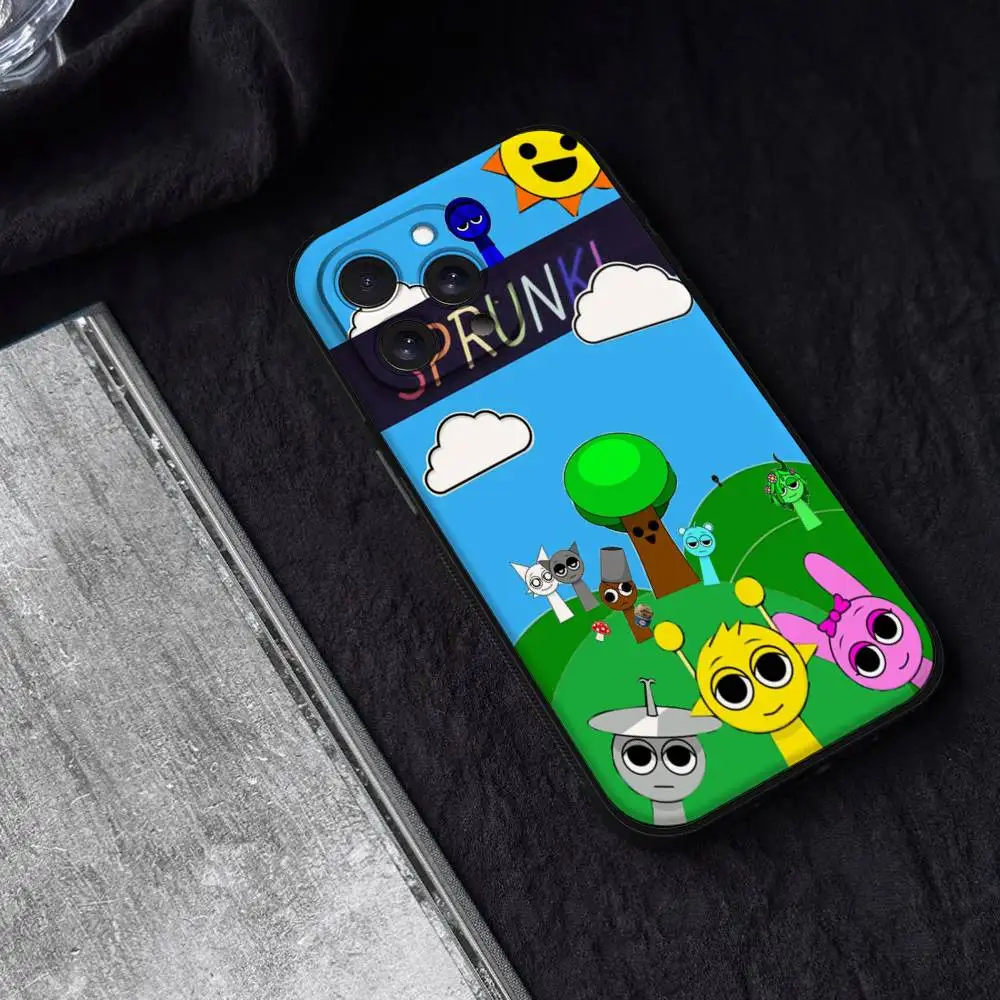 Funny Cartoon Sprunki Phone Ca - Phone Cases Quirky 评论和价格