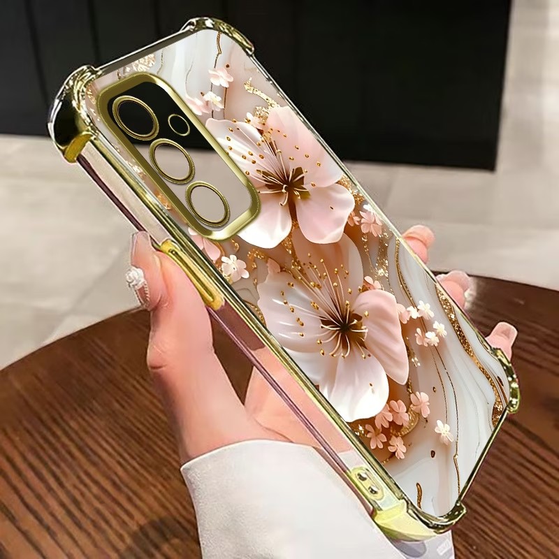 Electroplated Flower Clear Pho - Phone Cases Galaxy S26 Ultra 评论和价格