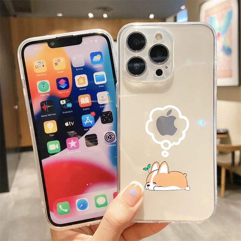 Funny Cartoon Animal Corgi Dog - Phone Cases Quirky 评论和价格