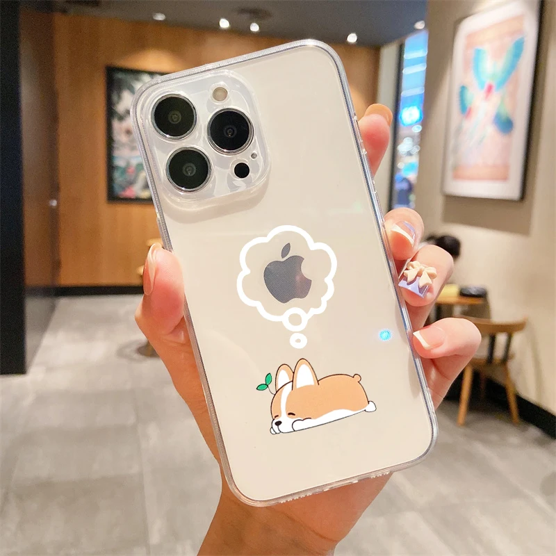 Funny Cartoon Animal Corgi Dog - Phone Cases Quirky 评论和价格