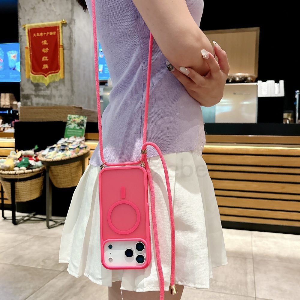 Crossbody Lanyard Strap Matte  - Phone Cases Magsafe 评论和价格