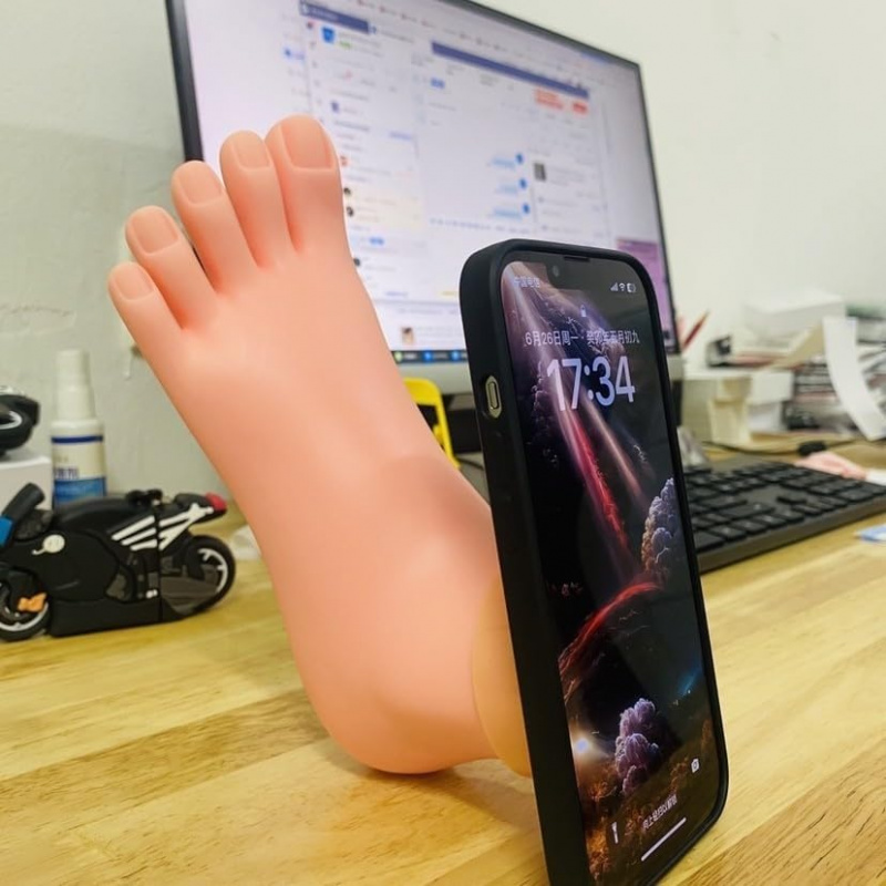 3D funny foot shaped phone cas - Phone Cases Quirky 评论和价格
