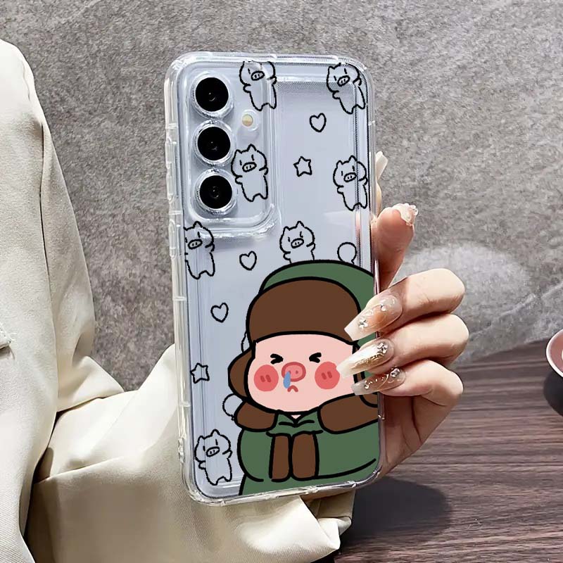 Cute Pig Anime Art Phone Case  - Cute Anime Case 评论和价格