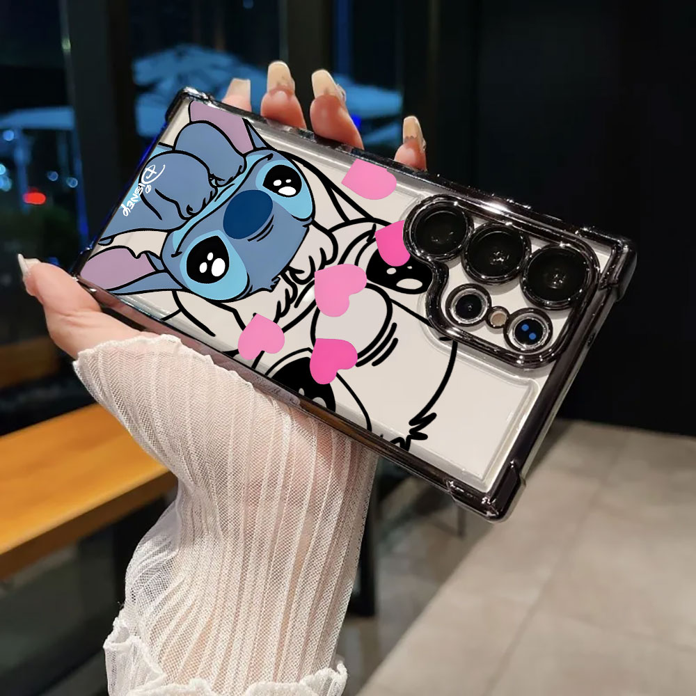 Stitch Line Background Silicon - Phone Cases Galaxy S26 Ultra 评论和价格