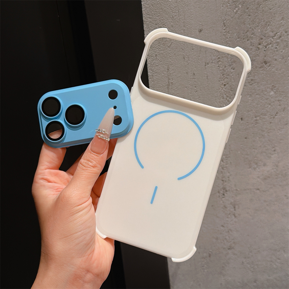 Contrast Color Armor Phone Cas - Phone Cases Magsafe 评论和价格