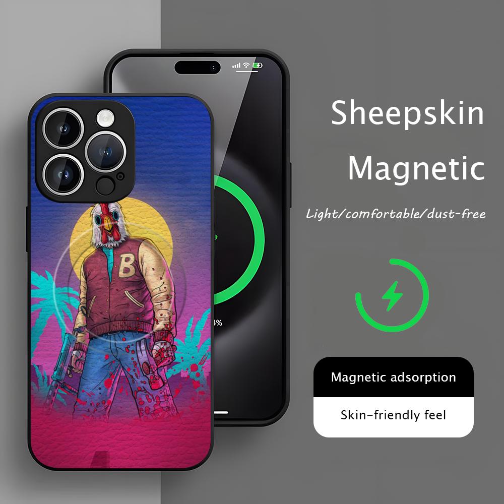 Hotline Miami Game Cool  Phone - Phone Cases Magsafe 评论和价格