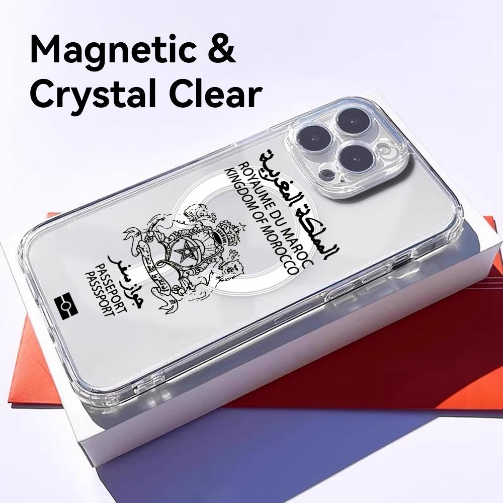 Cool Morocco Passport Phone Ca - Phone Cases Magsafe 评论和价格