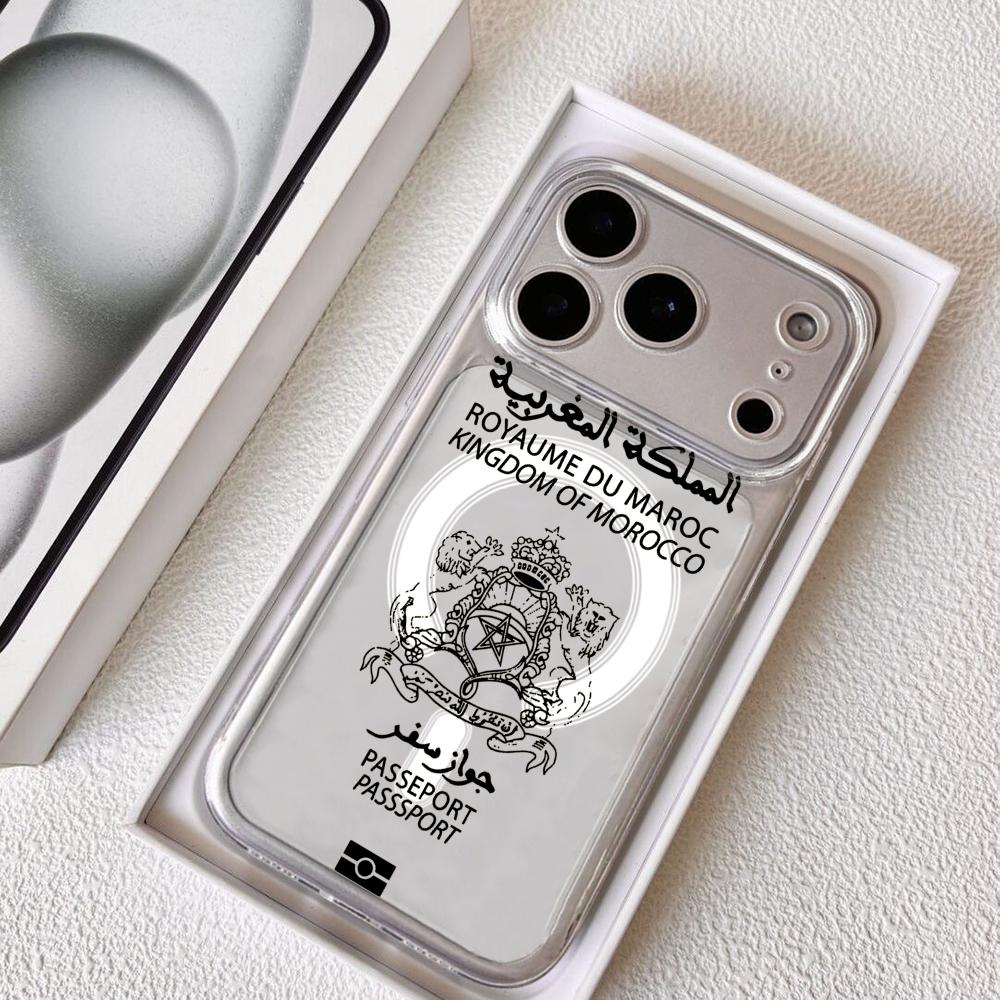 Cool Morocco Passport Phone Ca - Phone Cases Magsafe 评论和价格