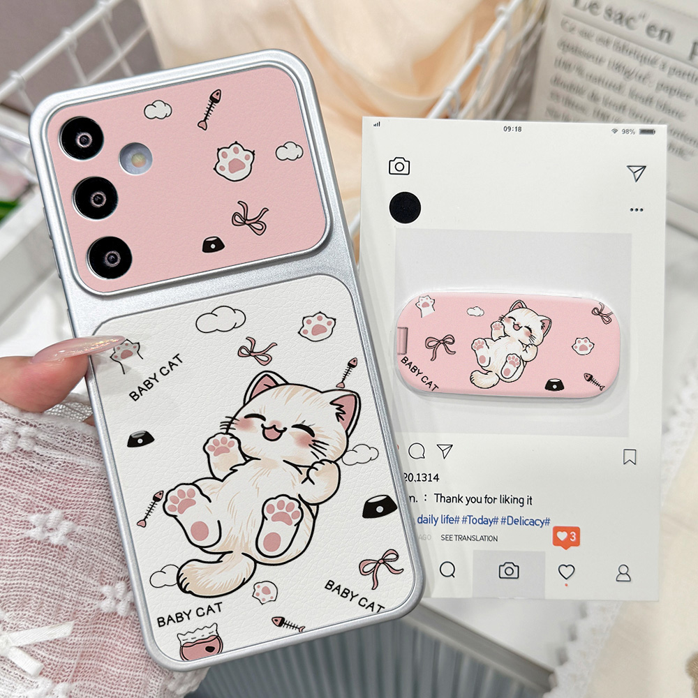 Cartoon Cute Cat Phone Case Fo - Cute Anime Case 评论和价格