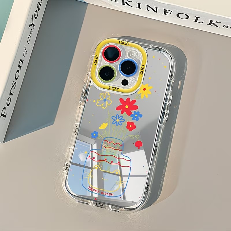 Summer Daisy Cat Vase Design M - Phone Cases Online 评论和价格