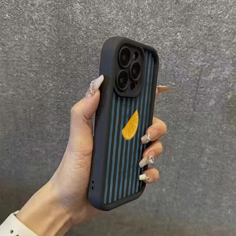 Striped Lemon Slice Pattern Ph - Phone Cases Online 评论和价格