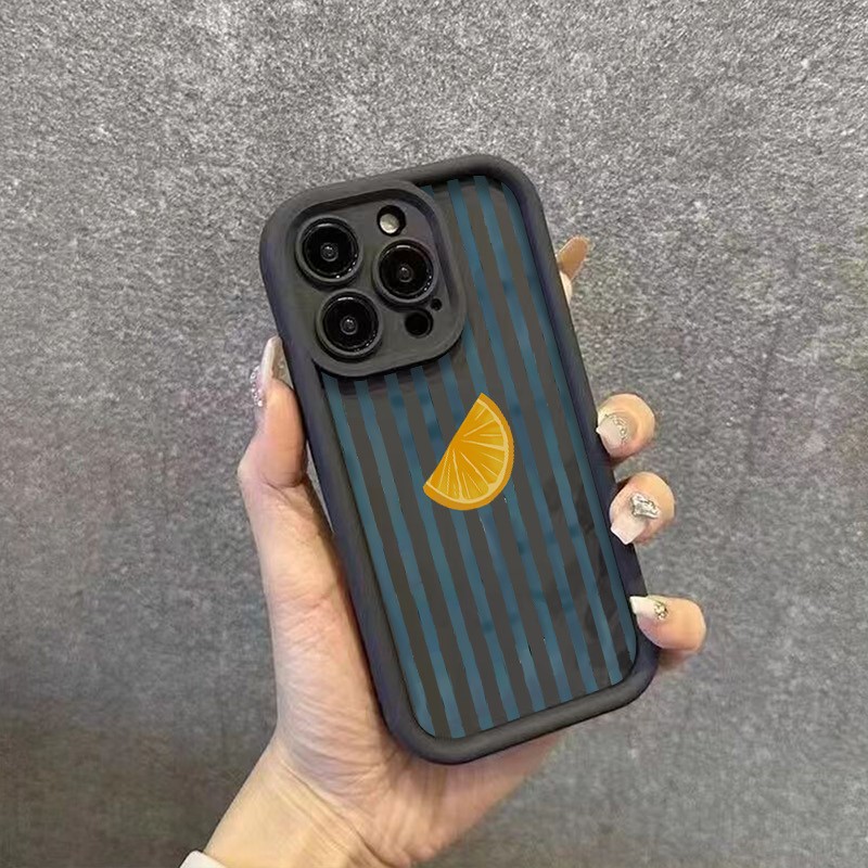 Striped Lemon Slice Pattern Ph - Phone Cases Online 评论和价格