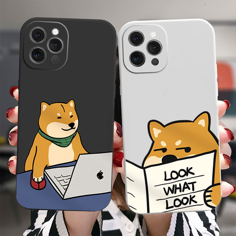 Funny Work Reading Shiba Inu M - Phone Cases Quirky 评论和价格