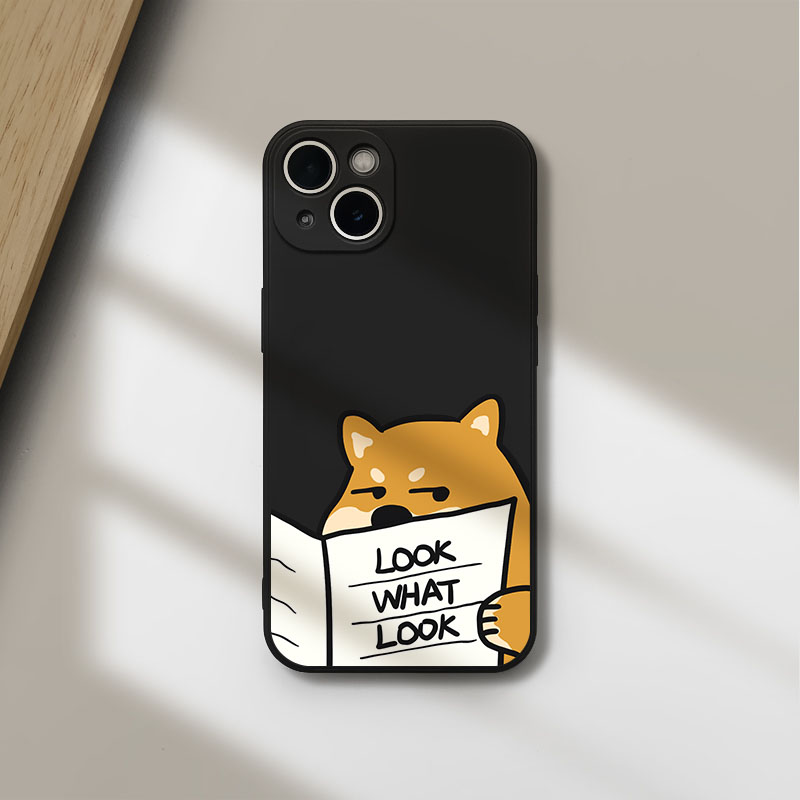Funny Work Reading Shiba Inu M - Phone Cases Quirky 评论和价格