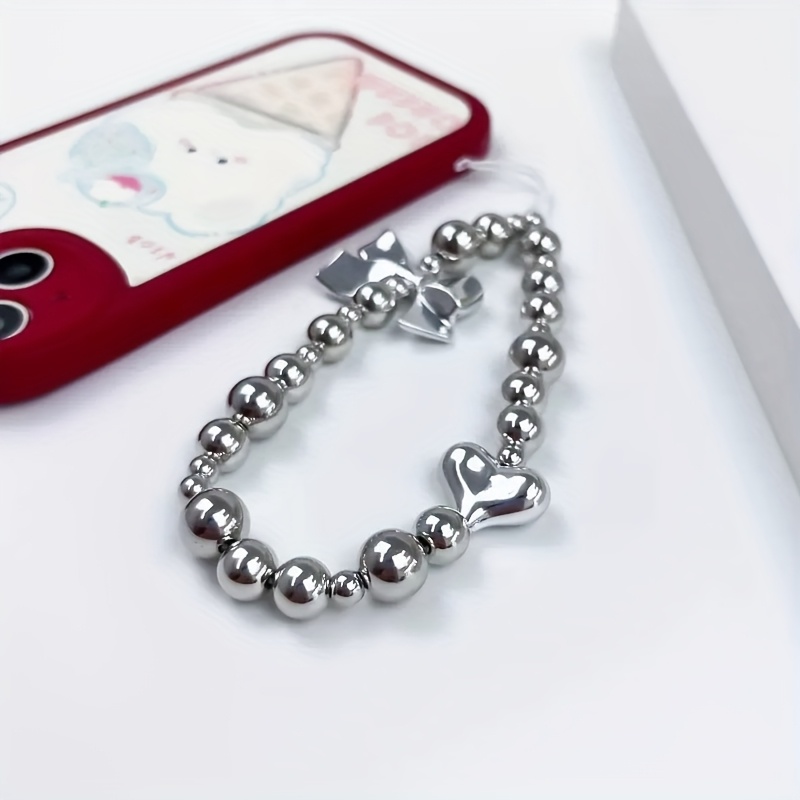 Ins wind power silver plated b - Phone Cases H&M 评论和价格