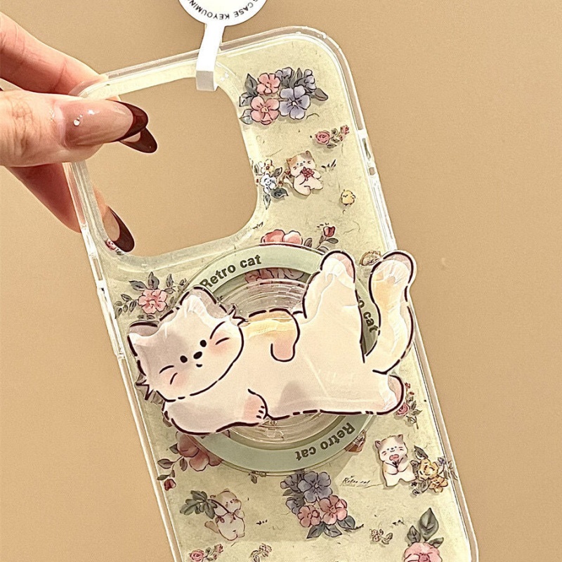 Korean Cute Kitty For Magsafe  - Phone Cases Quirky 评论和价格