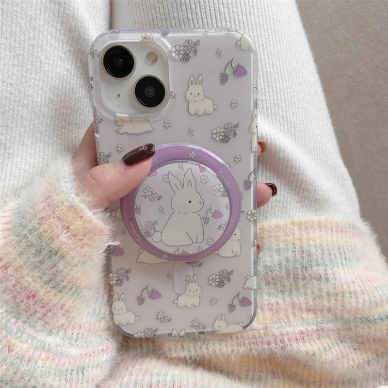 Korean Cute Rabbit For Magsafe - Phone Cases Quirky 评论和价格