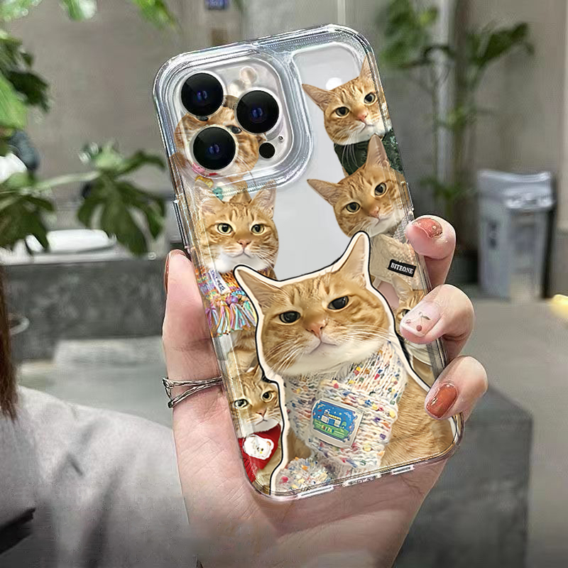 Cute Bandana Cat Clear Phone C - Phone Cases Galaxy S26 Ultra 评论和价格