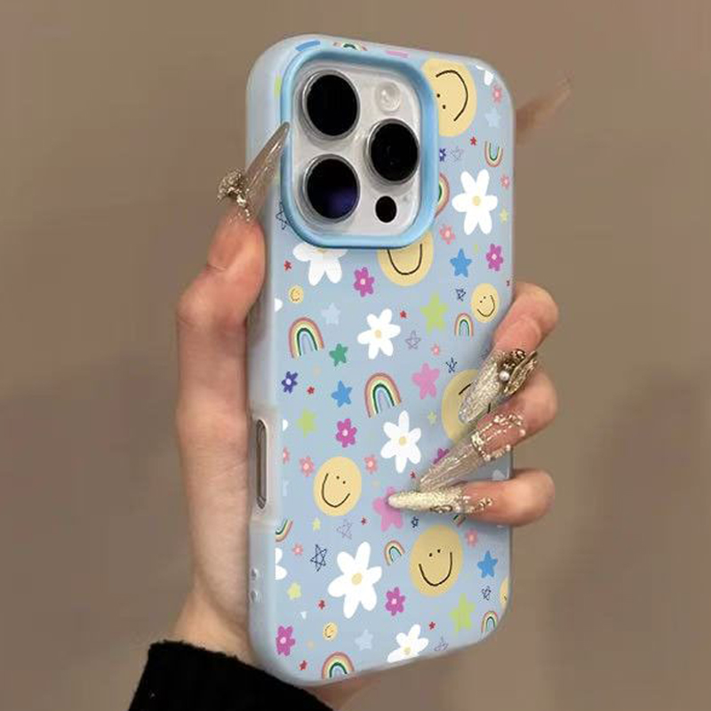 Korean Smile Daisy Rainbow Pho - Phone Cases Online 评论和价格