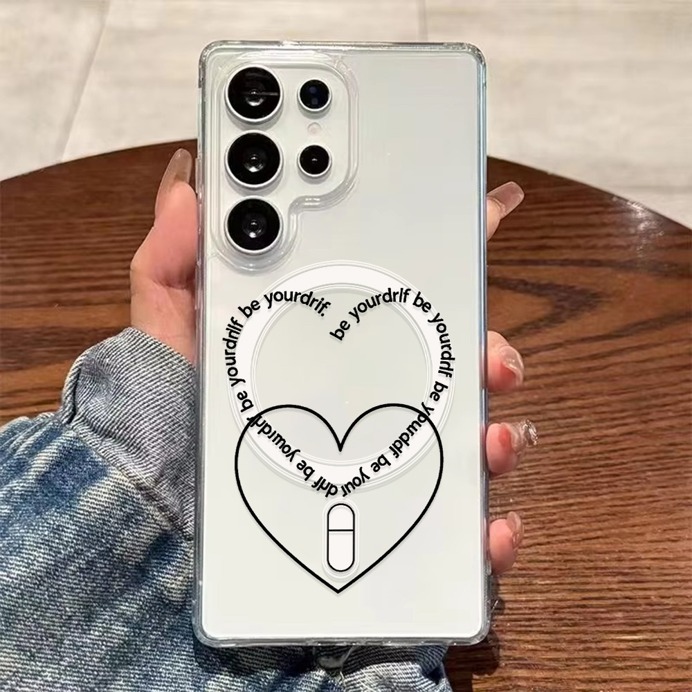 For Magsafe Love Heart Phone C - Phone Cases Magnetic 评论和价格