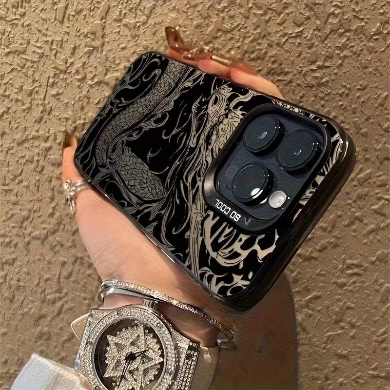 Dragon Totem Pattern Phone Cas - Phone Cases Online 评论和价格
