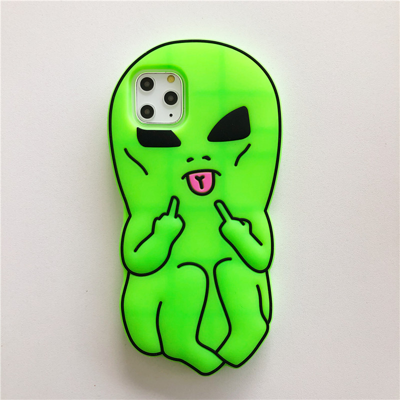 Funny Cartoon Swag Alien Phone - Phone Cases Quirky 评论和价格