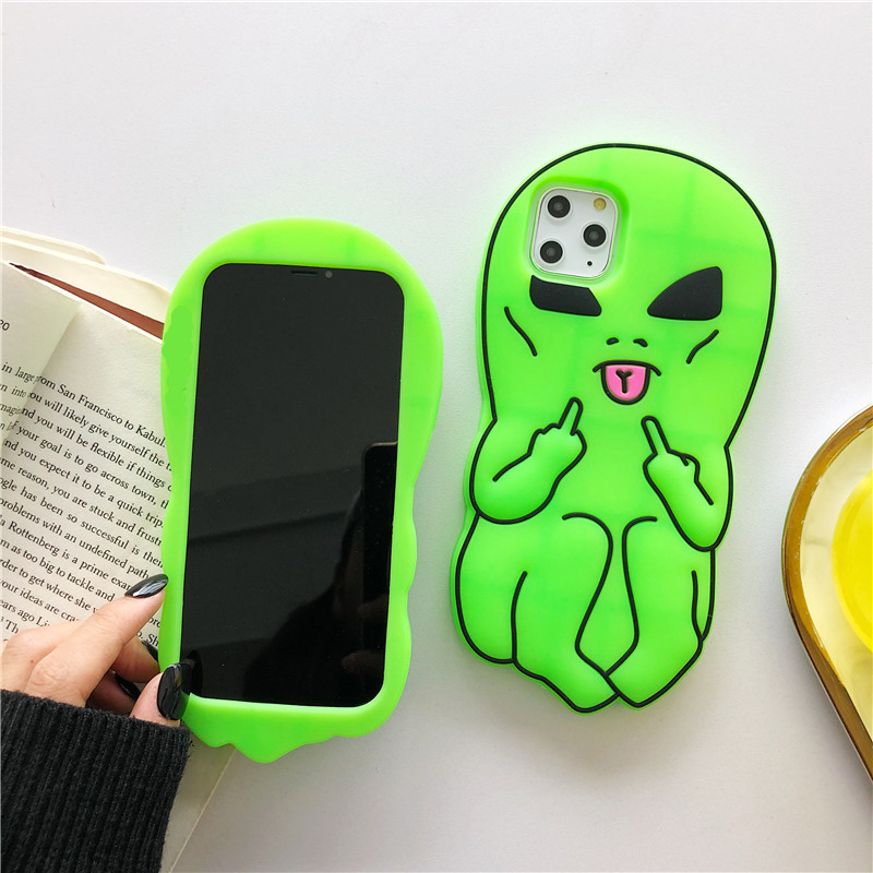 Funny Cartoon Swag Alien Phone - Phone Cases Quirky 评论和价格
