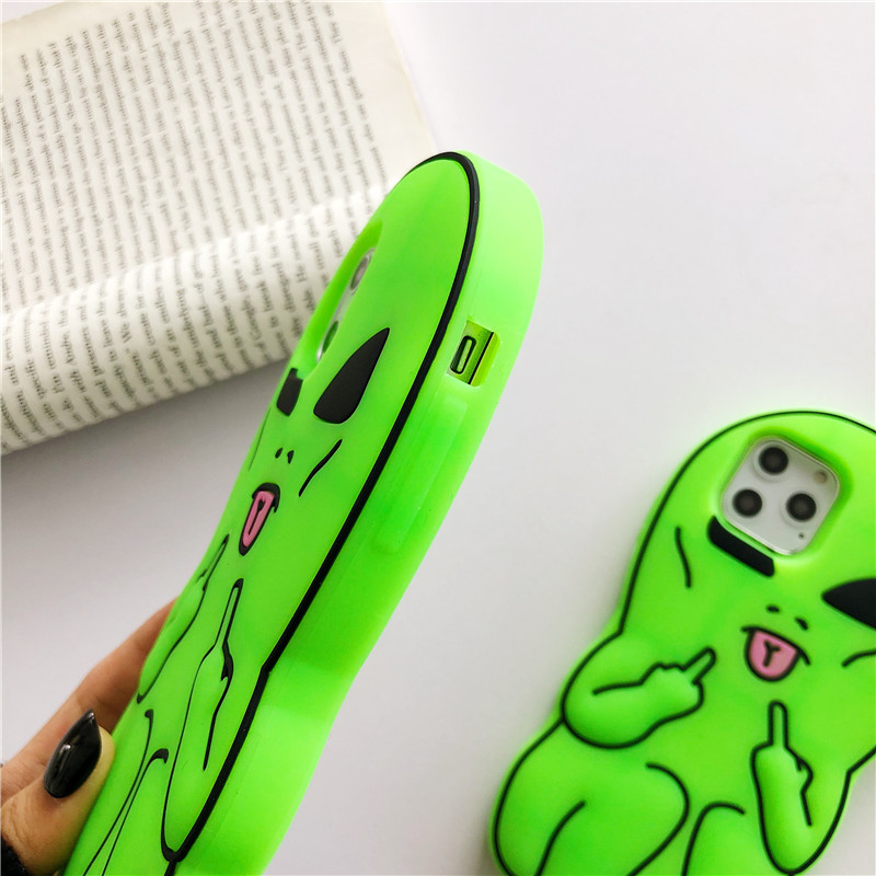 Funny Cartoon Swag Alien Phone - Phone Cases Quirky 评论和价格