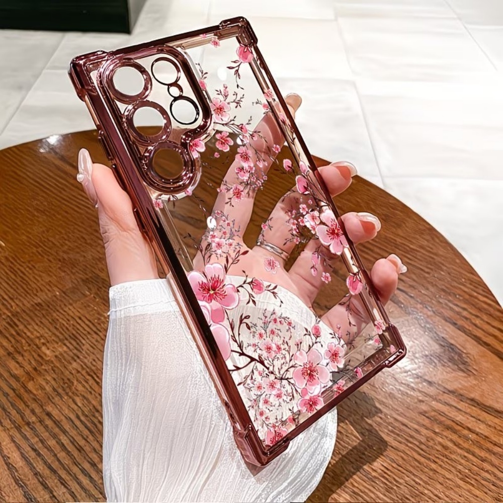 Cherry Blossom Electroplated F - Phone Cases Galaxy S26 Ultra 评论和价格