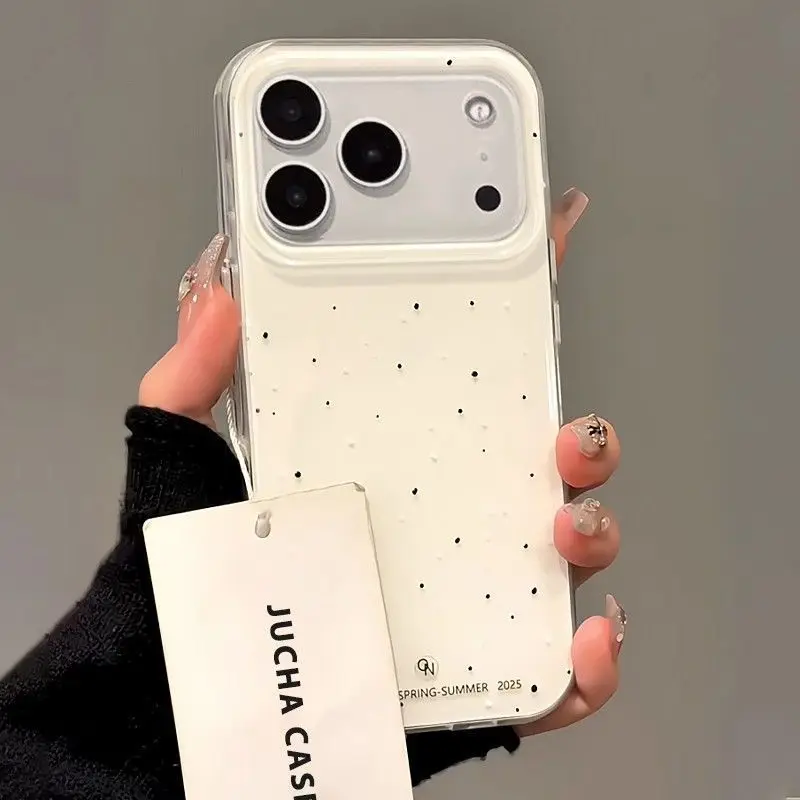 Korean INS Splashing Ink Polka - Cute Anime Case 评论和价格