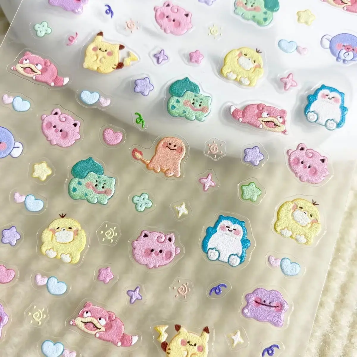 Pokemon Pikachu Nail Stickers  - Phone Cases Drawing 评论和价格