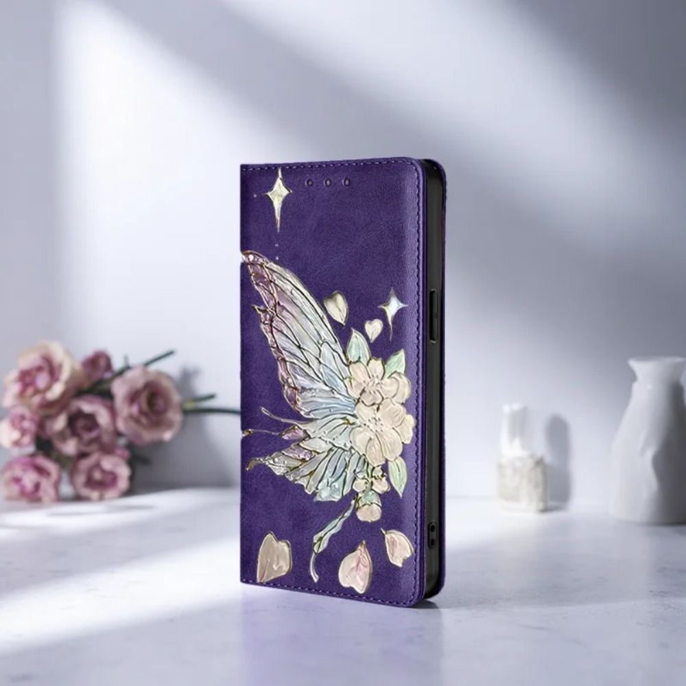 Painted Magnetic Flip Leather  - Phone Cases Galaxy S26 Ultra 评论和价格