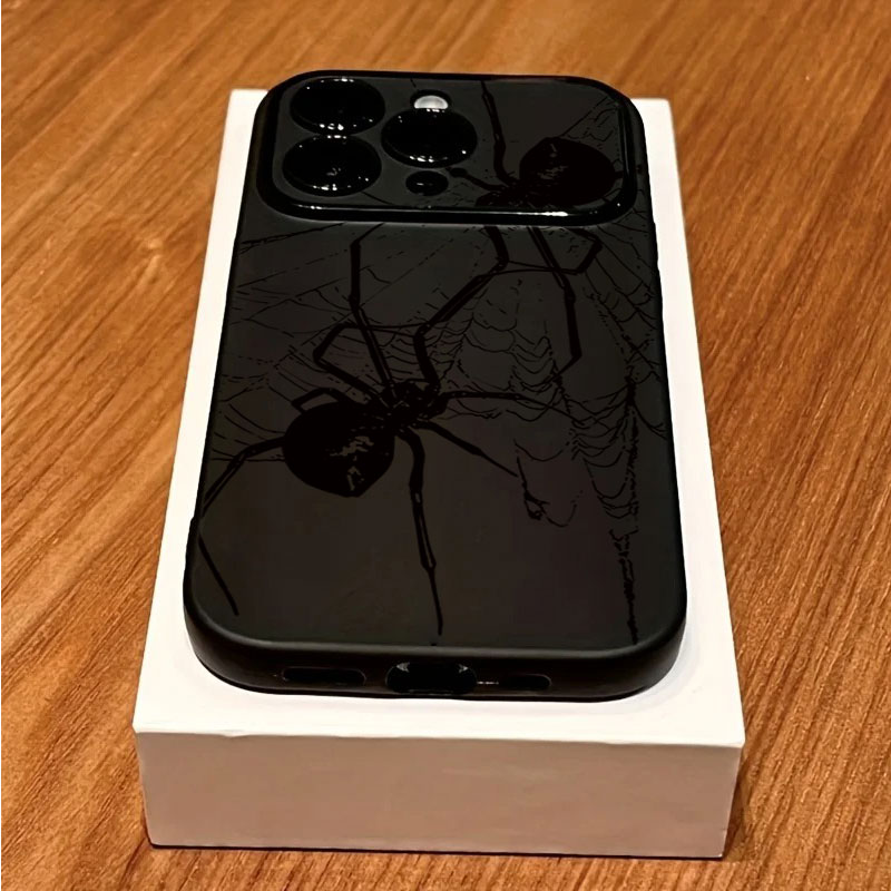 Cool Black Spider Pattern Phon - Phone Cases Online 评论和价格