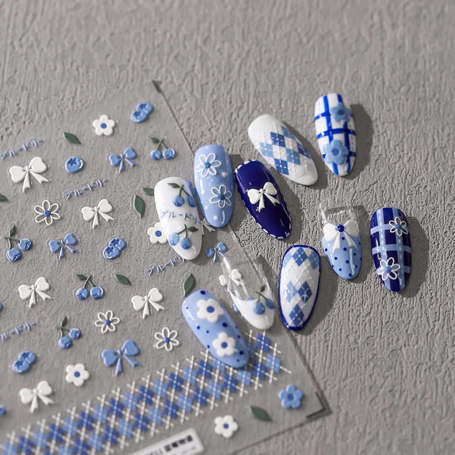 1Pc 3D Nail Art Stickers Littl - Phone Cases Drawing 评论和价格